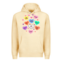 Pina Colada womens valentine candy heart valentines day vneck Premium Hoodie - tuanDangUi