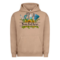 Pigment Burro customize nail tools with sunflower preview Urban Hoodie - BarkalooDesign