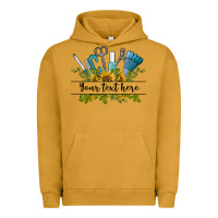 Pigment Peanut Butter customize nail tools with sunflower preview Urban Hoodie - BarkalooDesign