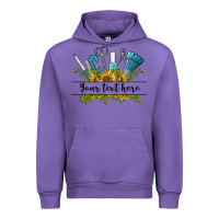 Tulip customize nail tools with sunflower preview Urban Hoodie - BarkalooDesign