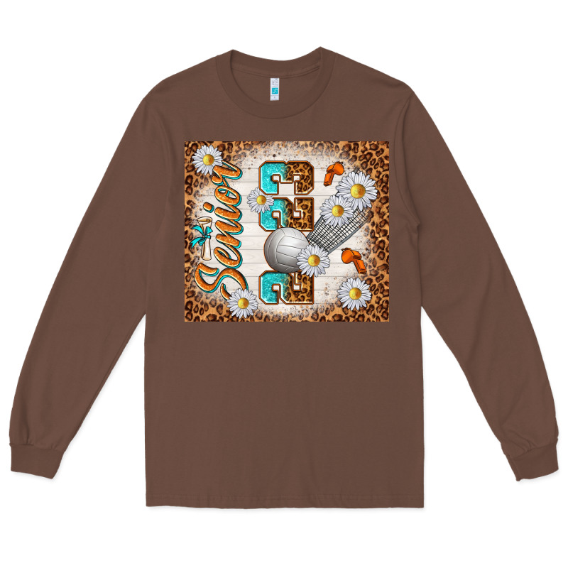 Senior 2023 Volleyball Long Sleeve Tee by TumblerDesignByShophia | Teevron