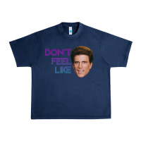 Navy don't feel like danson Urban Heavy Tee - tuanDangUi