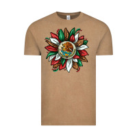 Vintage Coffee Mexican Sunflower Vintage Tee - texasbilliewilder