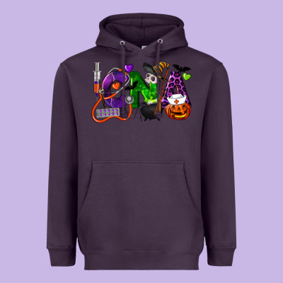 Halloween Cna Certified Nursing Assistant Heavyweight Hoodie Designed By Lillyallendesigns