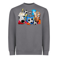 Storm Soccer Coffee Cups Heavyweight Sweatshirt - FaDigitalArtStudio