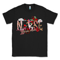 Black nurse valentines day Classic Tee - RacoonDesign