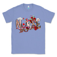 Colony Blue nurse valentines day Classic Tee - RacoonDesign