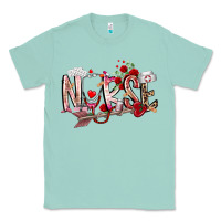 Seafoam nurse valentines day Classic Tee - RacoonDesign