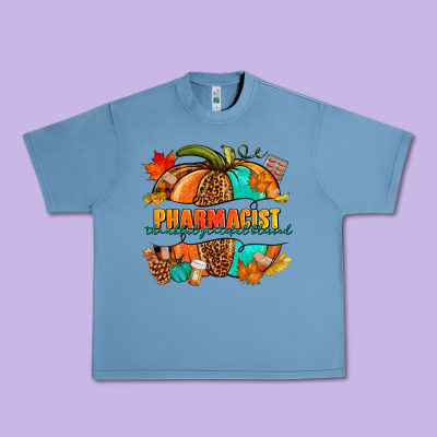 Pharmacist Pumpkin Urban Heavy Tee Designed By Nancycooperartshop