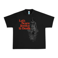 Black let's scare jessica to death Urban Heavy Tee - tuanDangUi