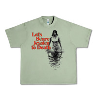 Oil Green let's scare jessica to death Urban Heavy Tee - tuanDangUi