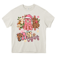 Cream pantasmas christmas mexican conchas ghosts Heavy Core Tee - MaliasSmallBusiness