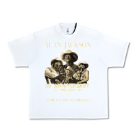 White Alan Art Jackson Limited Design Gift For Fans Urban Heavy Tee - tuanDangUi