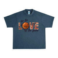 Midnight Navy basketball love of the game Urban Heavy Tee - JahusDesignShop