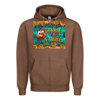 Chestnut gooble til you wobble tumbler Zipper Hoodie - BundleAndBundleShop