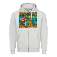Gooble Til You Wobble Tumbler Zipper Hoodie | Teevron