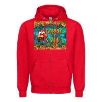 Red gooble til you wobble tumbler Zipper Hoodie - BundleAndBundleShop