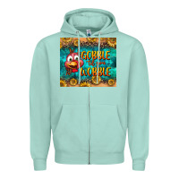 Seafoam gooble til you wobble tumbler Zipper Hoodie - BundleAndBundleShop