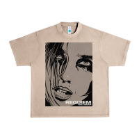French Oak requiem for a dream black transparent Urban Heavy Tee - tuanDangUi