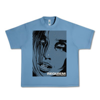 Pebble Blue requiem for a dream black transparent Urban Heavy Tee - tuanDangUi
