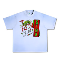 Grape Ice Christmas Character Urban Heavy Tee - NancyCooperArtShop