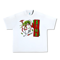 White Christmas Character Urban Heavy Tee - NancyCooperArtShop