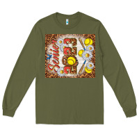 Army Green senior 2023 softball Long Sleeve Tee - TumblerDesignByShophia