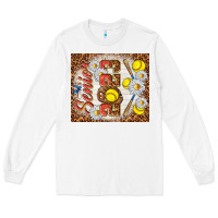 White senior 2023 softball Long Sleeve Tee - TumblerDesignByShophia
