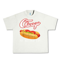 Pistachio chicago hot dog summer style 4th of july no ketchu Urban Heavy Tee - tuanDangUi