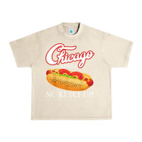 Sandshell chicago hot dog summer style 4th of july no ketchu Urban Heavy Tee - tuanDangUi