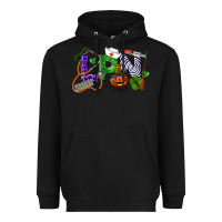 Black Halloween LPN Licensed Practical Nurse Heavyweight Hoodie - LillyAllenDesigns