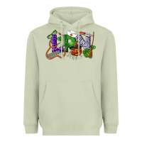 Matcha Halloween LPN Licensed Practical Nurse Heavyweight Hoodie - LillyAllenDesigns