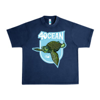 Navy 4ocean 7 Urban Heavy Tee - tuanDangUi