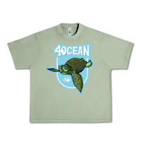 Oil Green 4ocean 7 Urban Heavy Tee - tuanDangUi
