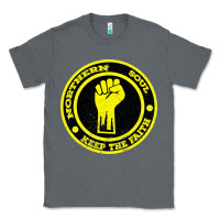 Charcoal Heather Northern Soul Keep the Faith Classic Tee - Bettercallsaul