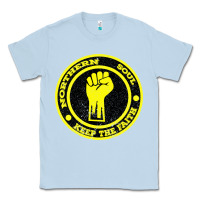 Dusty Blue Northern Soul Keep the Faith Classic Tee - Bettercallsaul