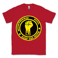 Red Northern Soul Keep the Faith Classic Tee - Bettercallsaul
