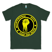 Sports Green Northern Soul Keep the Faith Classic Tee - Bettercallsaul