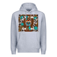 Heather Grey american football mom tumbler Premium Hoodie - BundleAndBundleShop