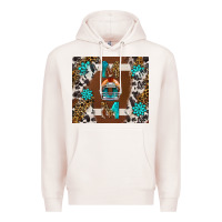 Pale Pink american football mom tumbler Premium Hoodie - BundleAndBundleShop