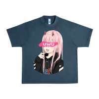 Midnight Navy uwu Urban Heavy Tee - tuanDangUi