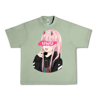 Oil Green uwu Urban Heavy Tee - tuanDangUi