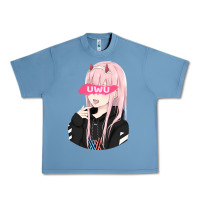 Pebble Blue uwu Urban Heavy Tee - tuanDangUi