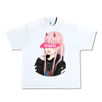 White uwu Urban Heavy Tee - tuanDangUi