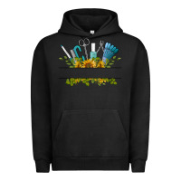 Pigment Black customize nail tools with sunflower Urban Hoodie - BarkalooDesign