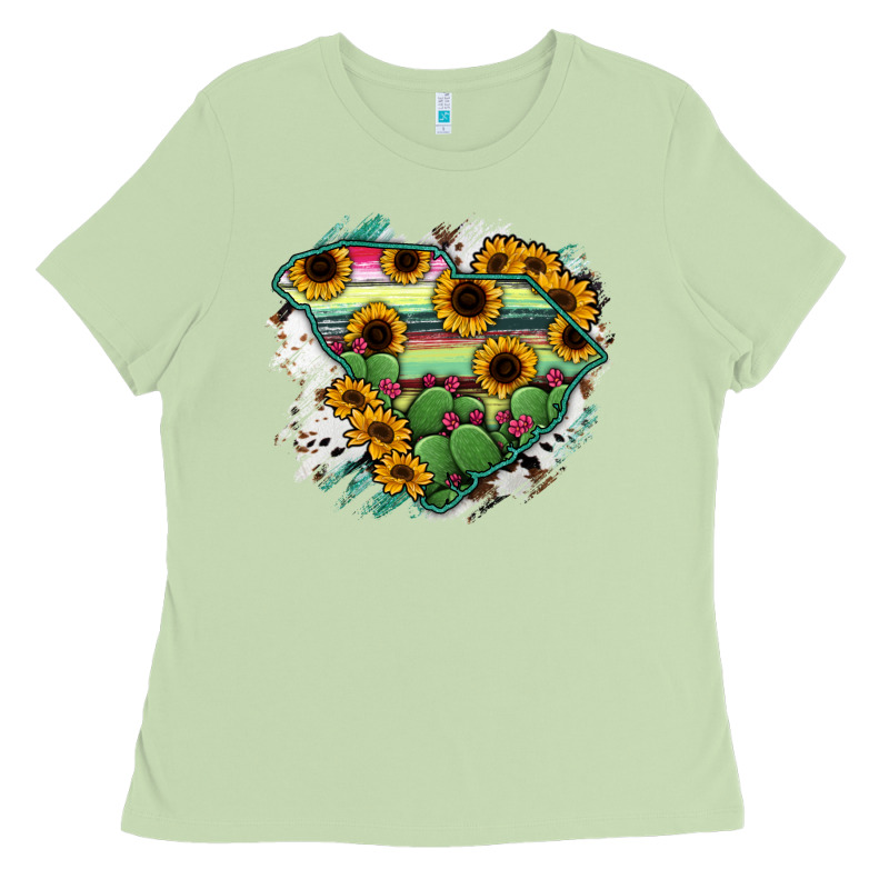 South Carolina State Map Ladies Tee by RanaPortraitStore | Teevron