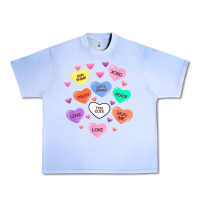 Grape Ice womens valentine candy heart valentines day vneck Urban Heavy Tee - tuanDangUi