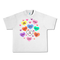Lunar Rock womens valentine candy heart valentines day vneck Urban Heavy Tee - tuanDangUi