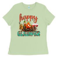 Matcha Happy Glamper Camp Ladies Tee - BundleAndBundleShop