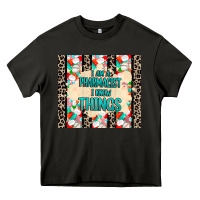 Asphalt i am a pharmacist i know things Heavy Core Tee - MaliasSmallBusiness